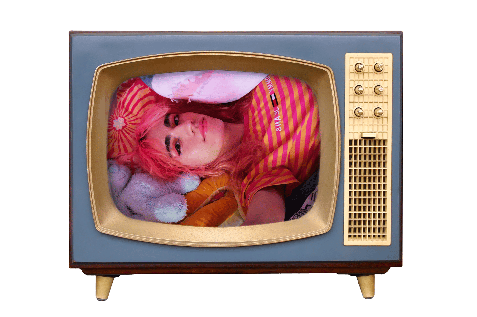 me in a tv